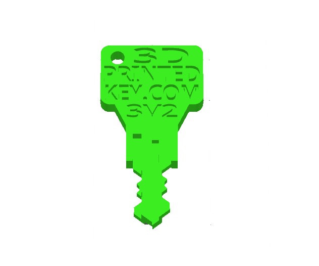 FREE sentry safe 3#2 test key STL file