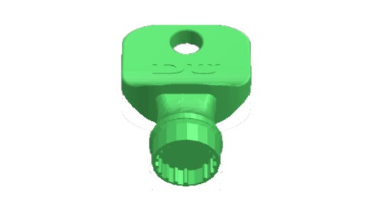 Plastic VAG GROUP roof bar keys