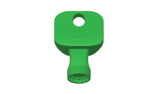 toyota 47 plastic roof bar key