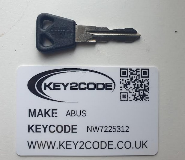 Abus NW72 keys cut to code