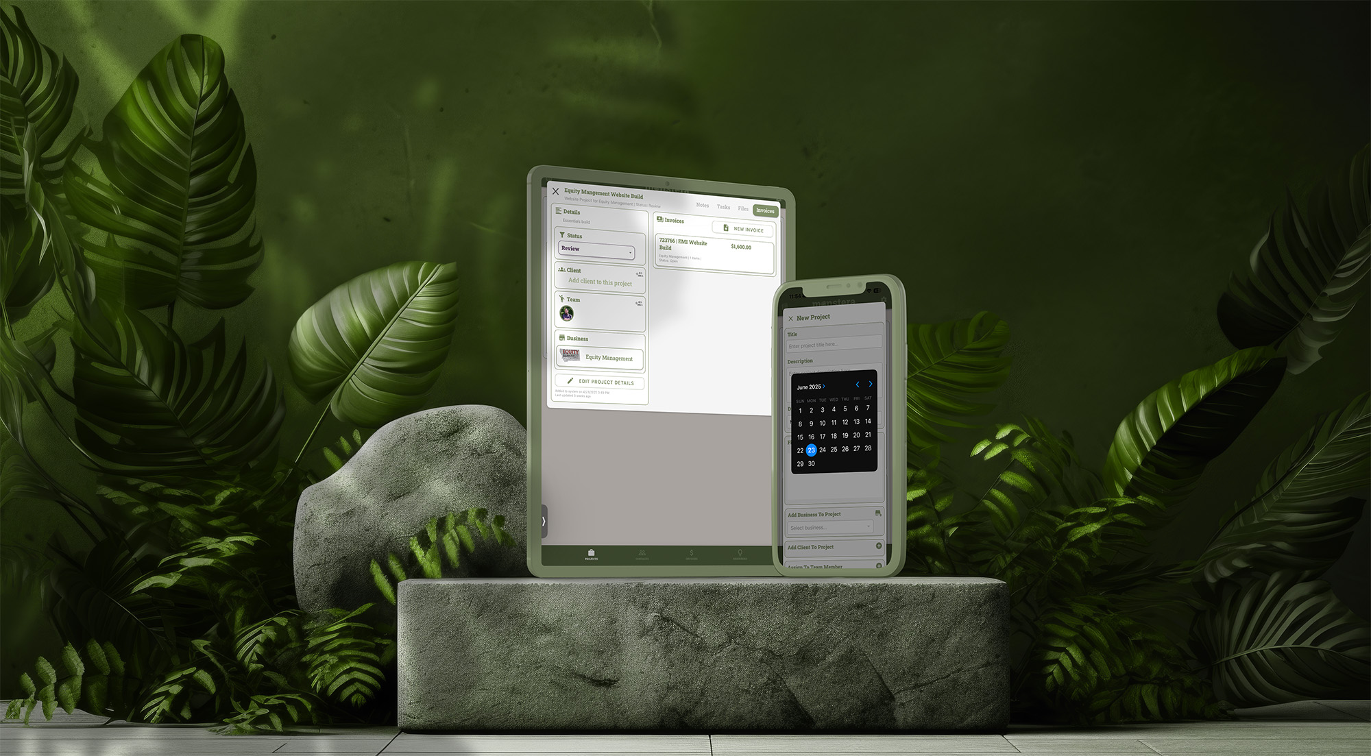 The Monstera Project Management App
