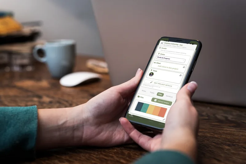 Stay on top of projects from any device, including your Apple iPhone running iOS or android powered devices.