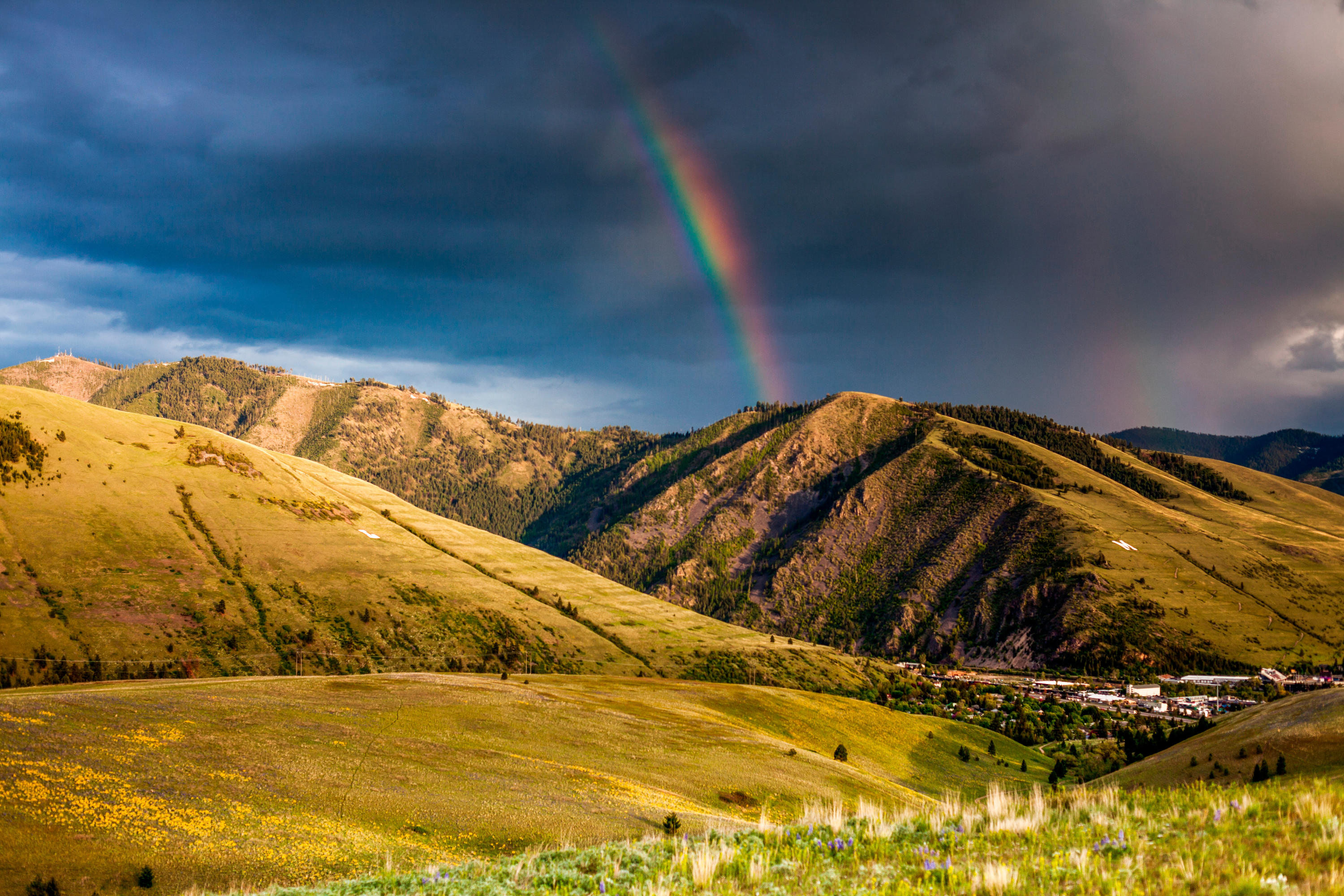 background slide
