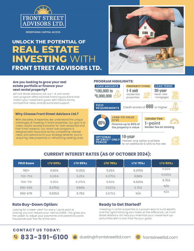 Rental Loans - 1 -4 Units
