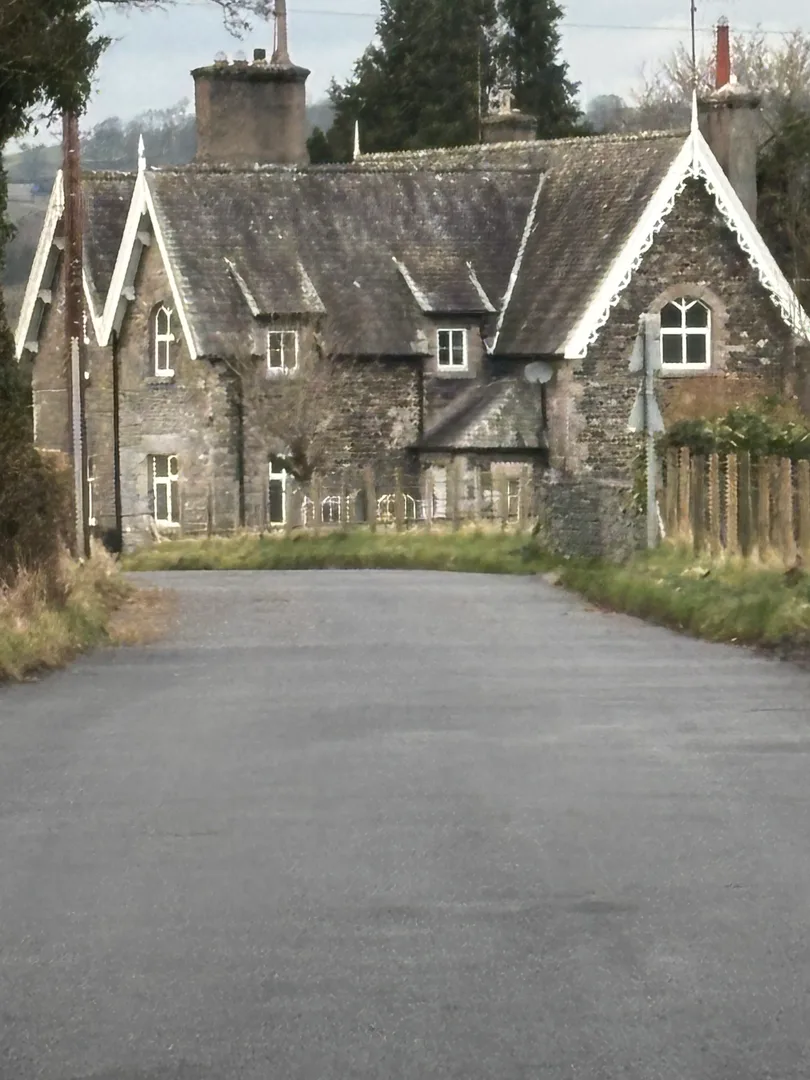 Image of newly resurfaced section of road on Cooper's Hill Sedgwick 