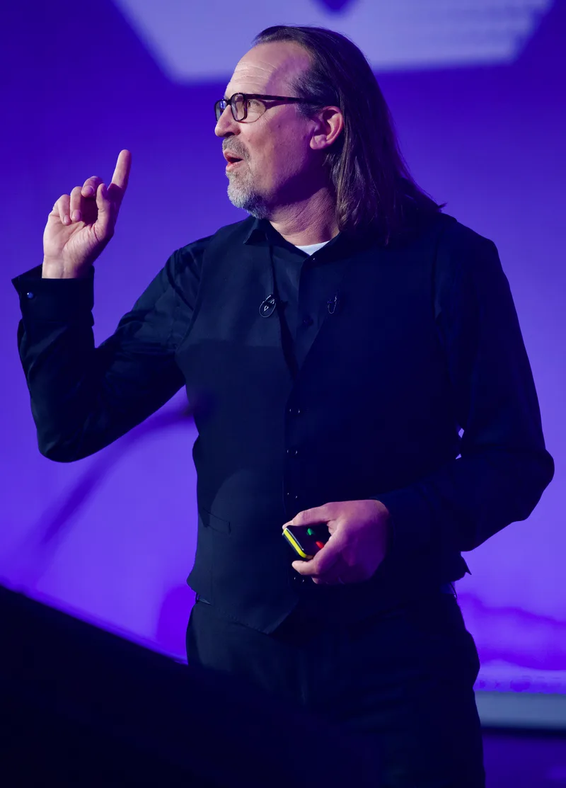 Dave Coplin - Presenting on Stage
