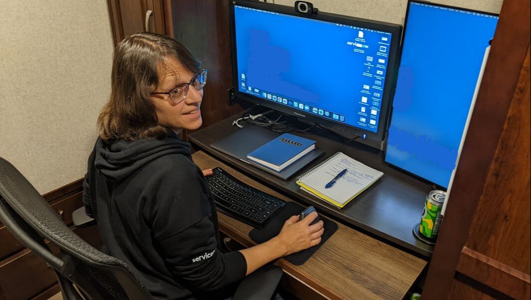 How I balance work and life in 400 square feet