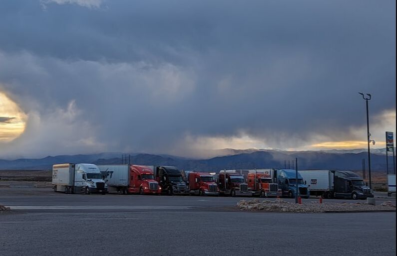 What It’s Like to Stay at a Truck Stop in an RV