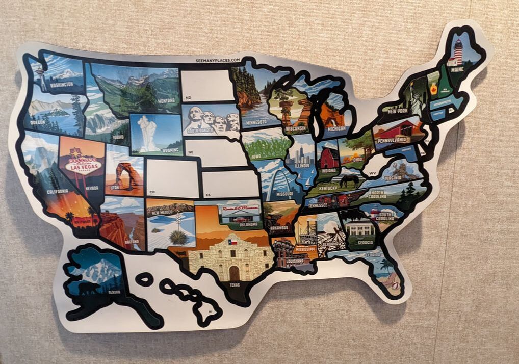 How do RVers get Hawaii on their map?