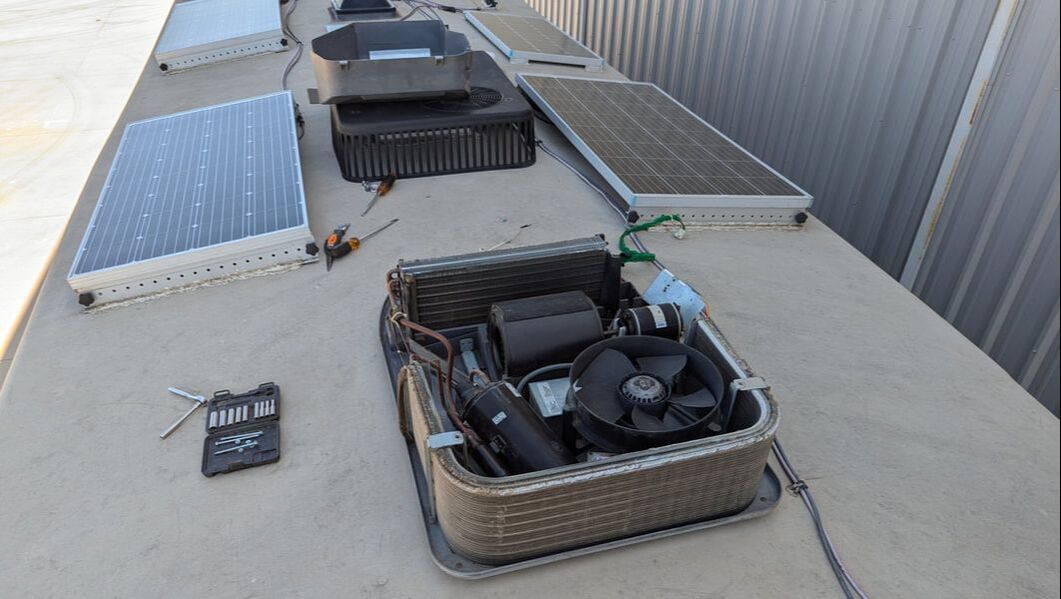 Keeping Our Cool: Replacing an RV Air Conditioner