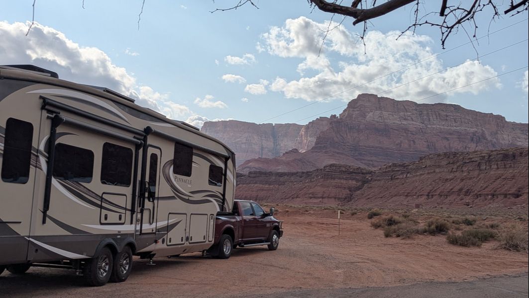 Slow and steady gets the RV up the mountains