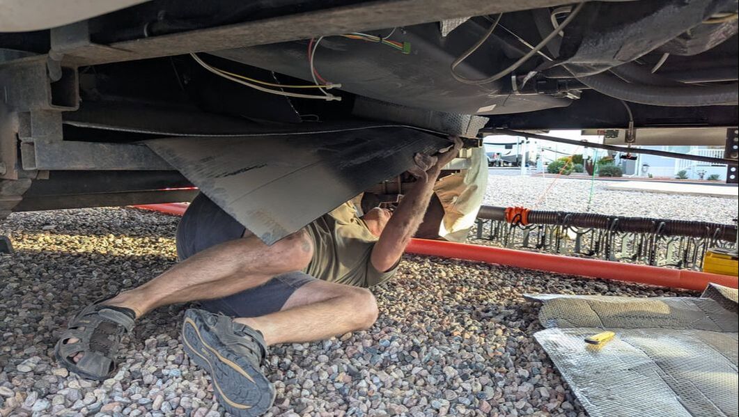 What we discovered after removing our RV underbelly