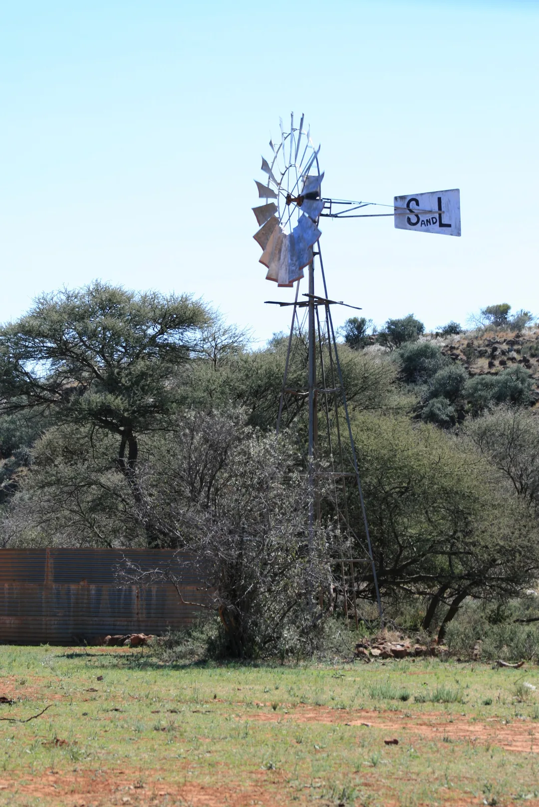Windmill in the Mokala National Park