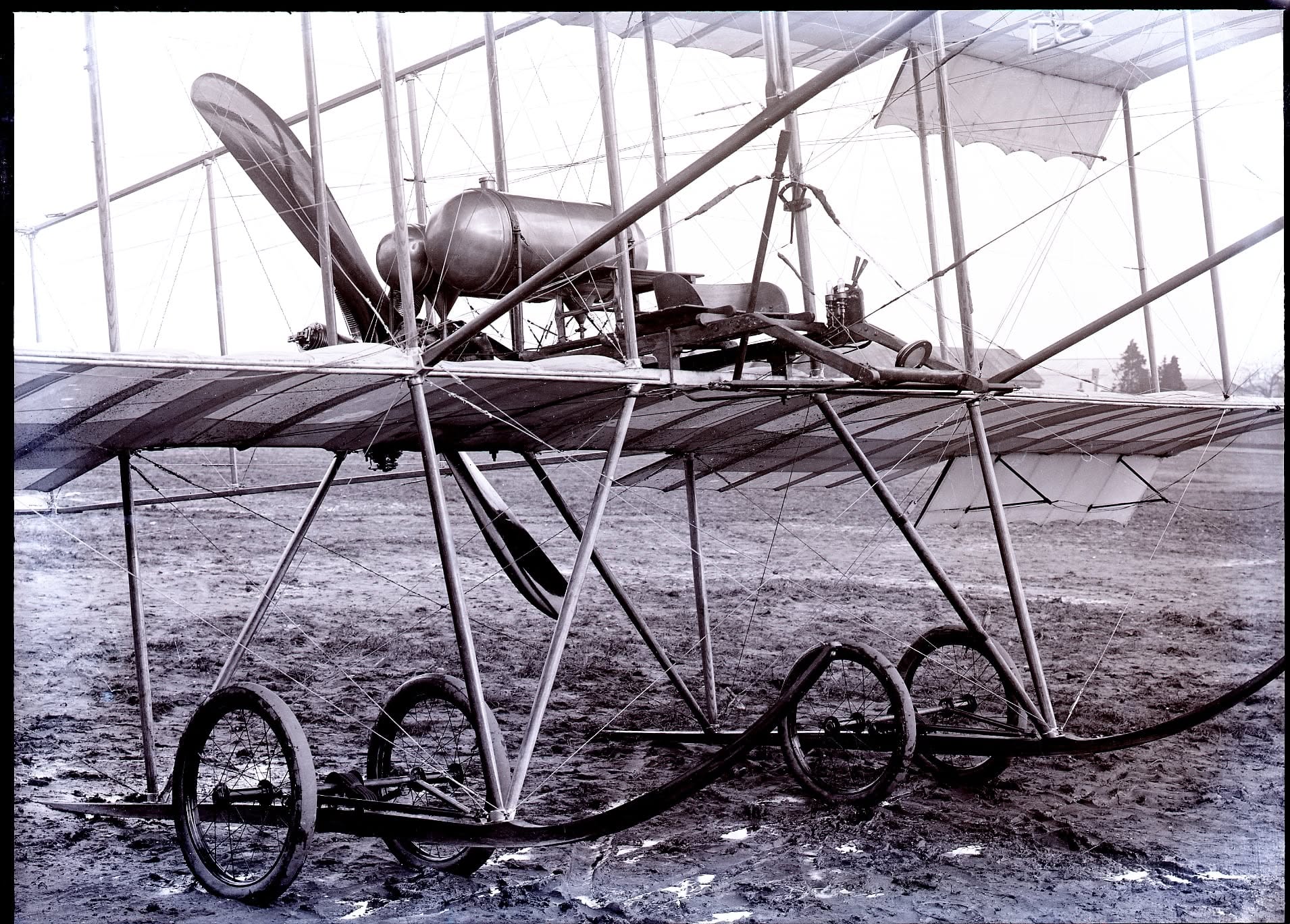 Historic Paterson aircraft brochure describing special features of machines supplied for use in South Africa.
