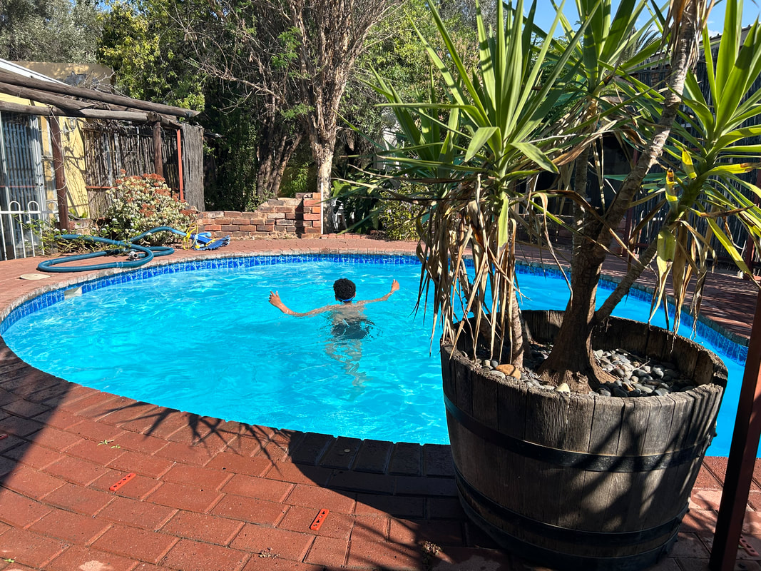 Seasonal Dipping Pool at the Solomon Edwardian Guest House