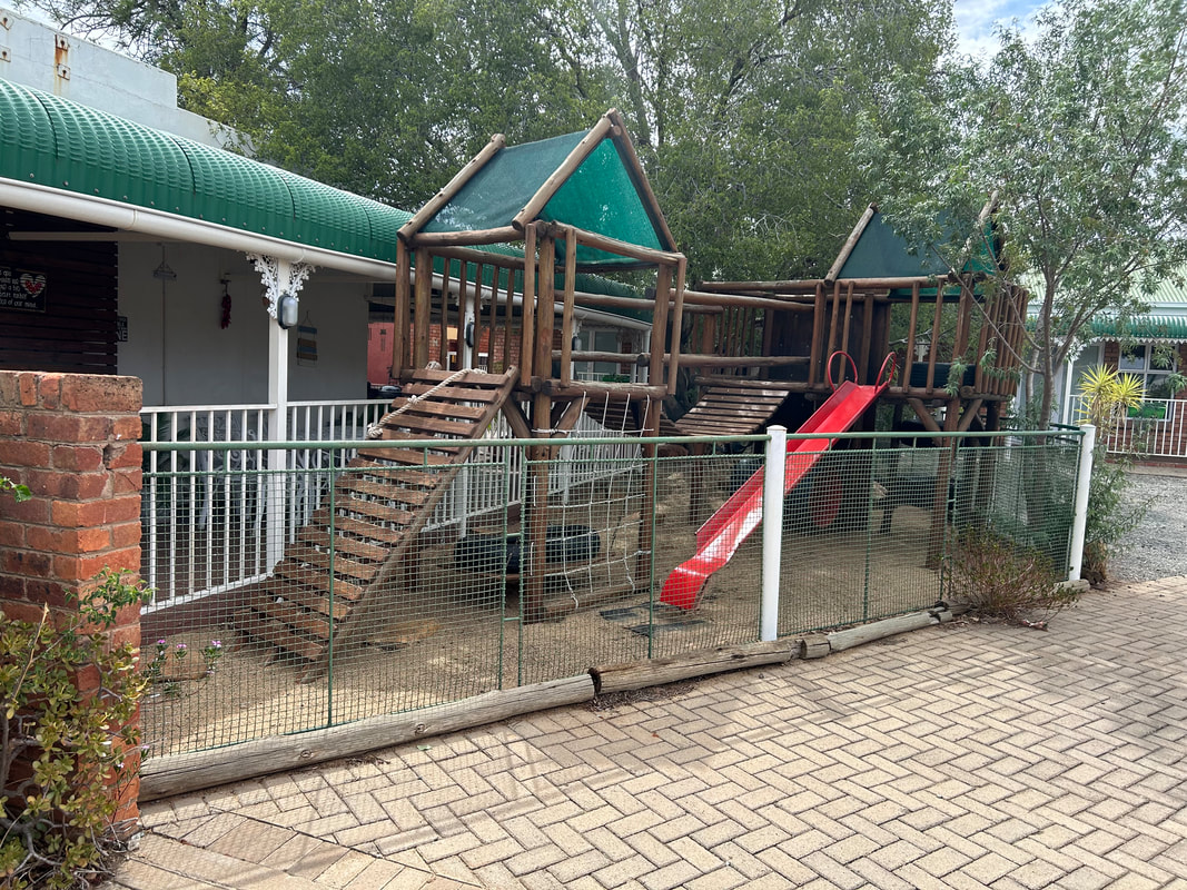 Jungle Gym climbing frame at the Solomon Edwardian Guest House