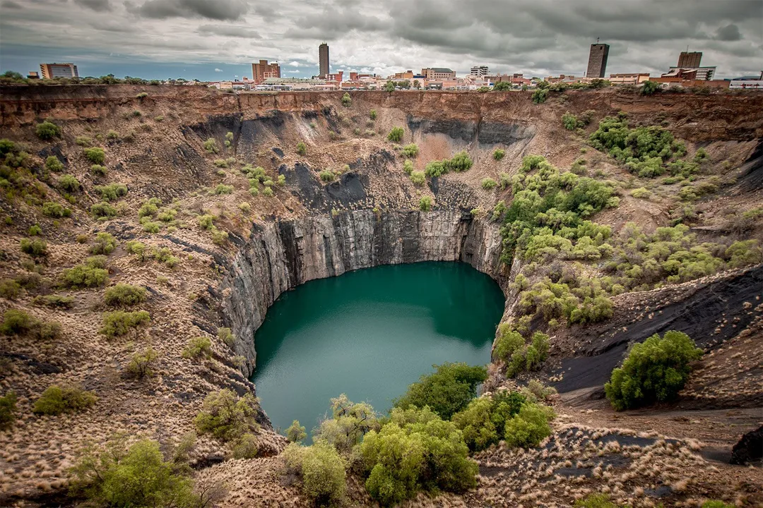 The Big Hole Mine in Kimberley