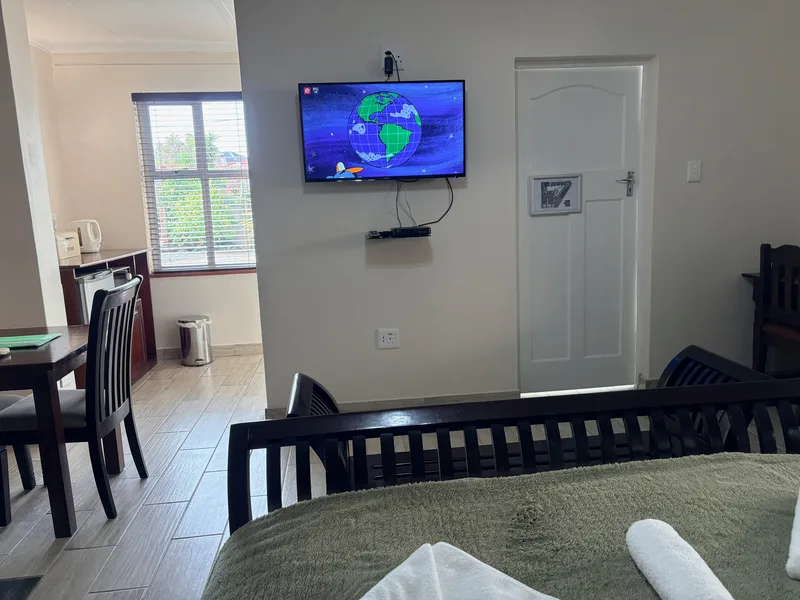 Watch TV from bed in Room 5