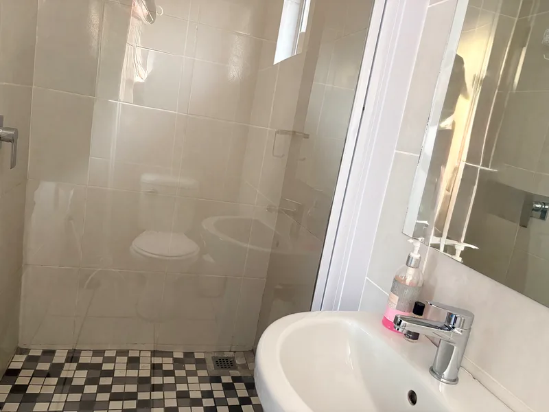 Rooms 7 en-suite shower at The Solomon