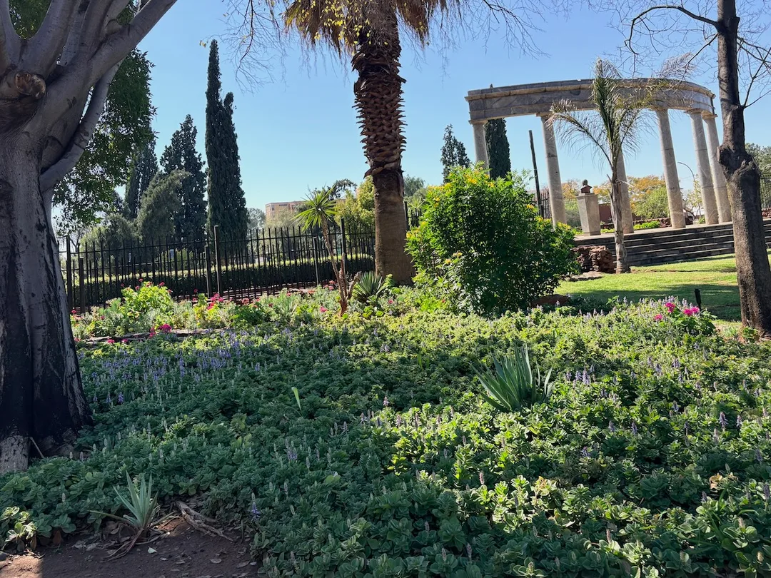 View of the Ernest Oppenheimer Memorial Gardens 