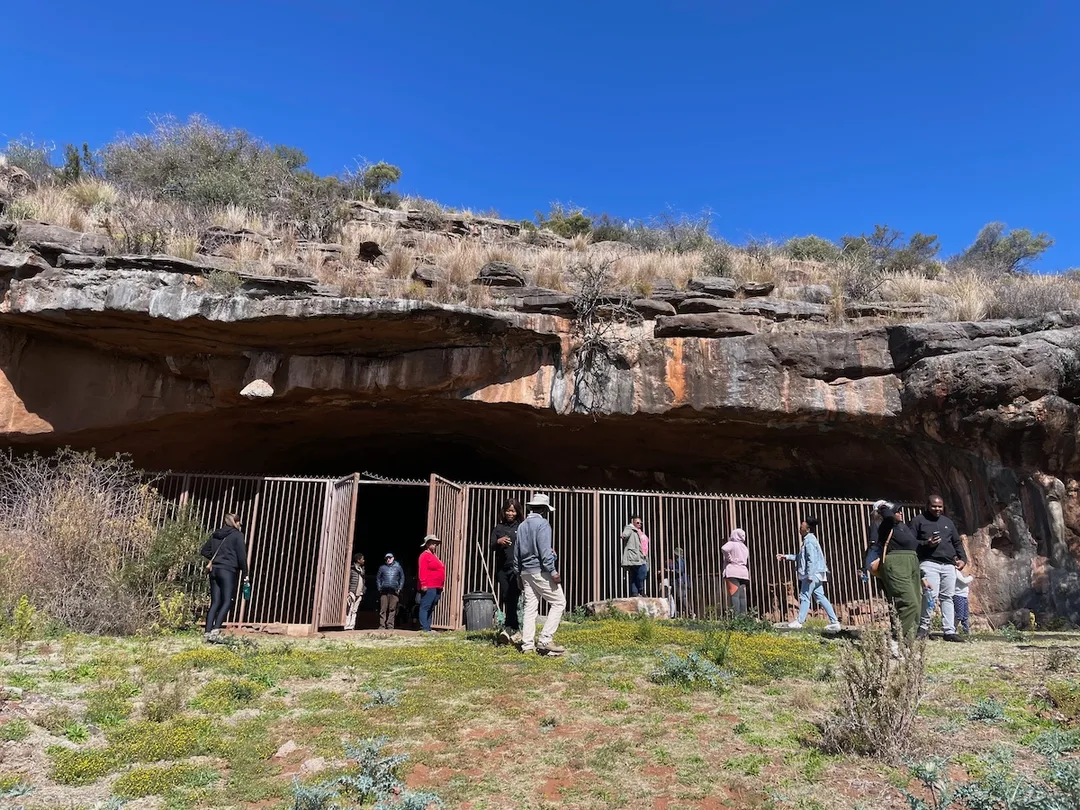 Entrance to Wonderwerk Cave National Heritage Site