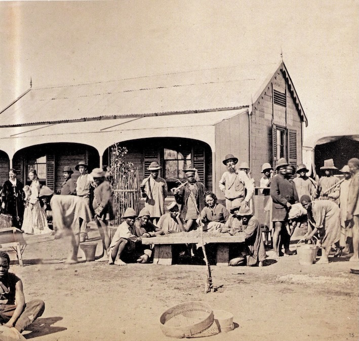 Diggings at New Rush