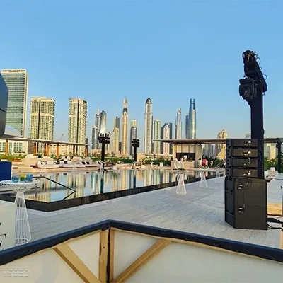 مكبرات-صوت-في-فعالية-خارجية