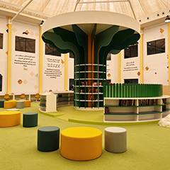 NCE Schools Fit Out – Educational Scenic Fabrication & School Interior Features, Abu Dhabi (2023)