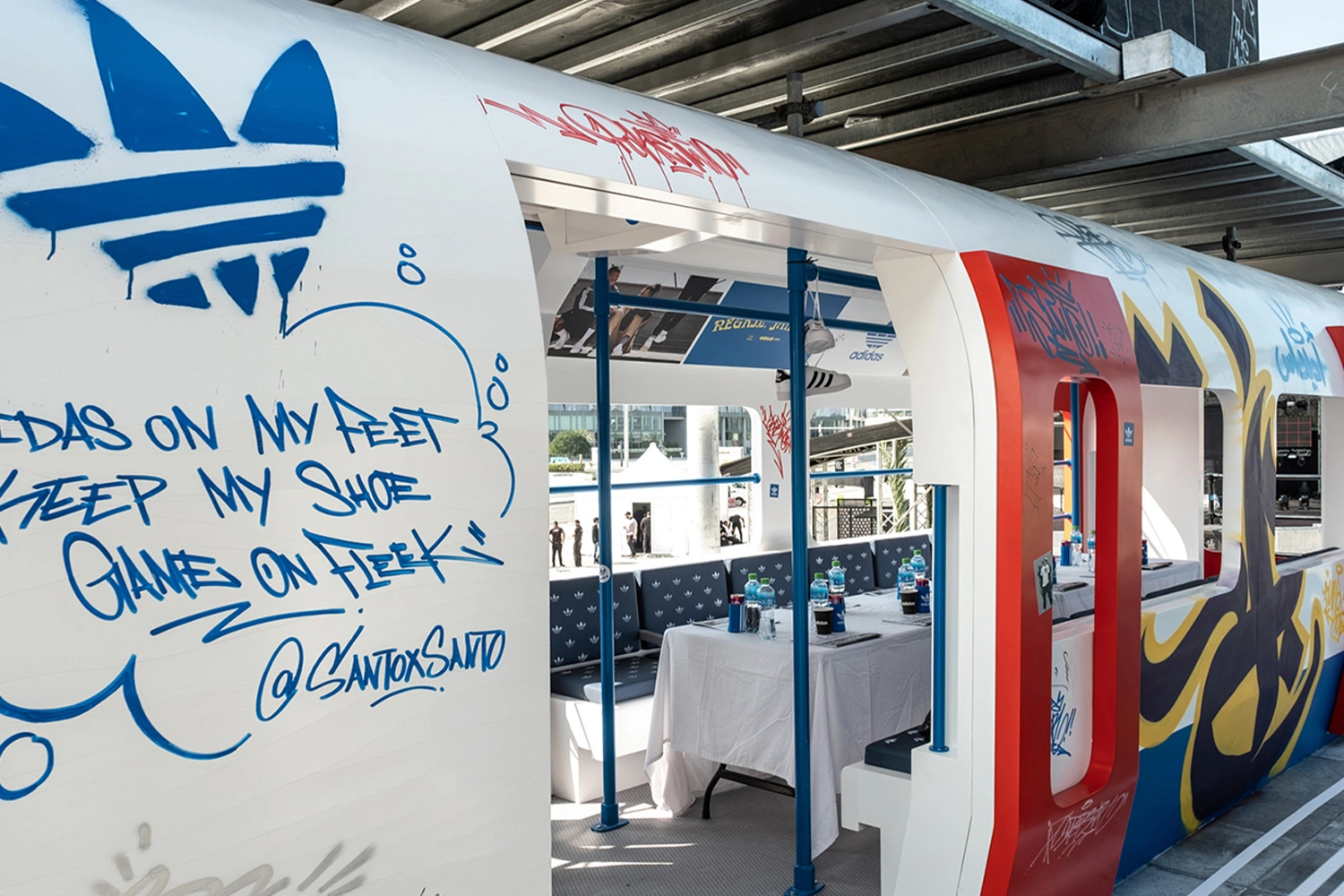 Adidas Sole DXB – Triple-Deck Brand Experience & Scenic Fabrication, Dubai (2019)