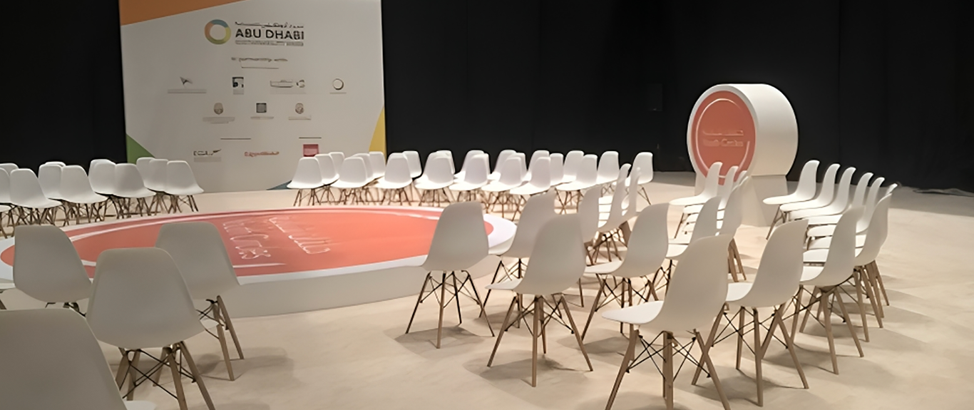 ADSW – Youth Circle – Scenic Production & Branded Event Environment, Abu Dhabi (2018)