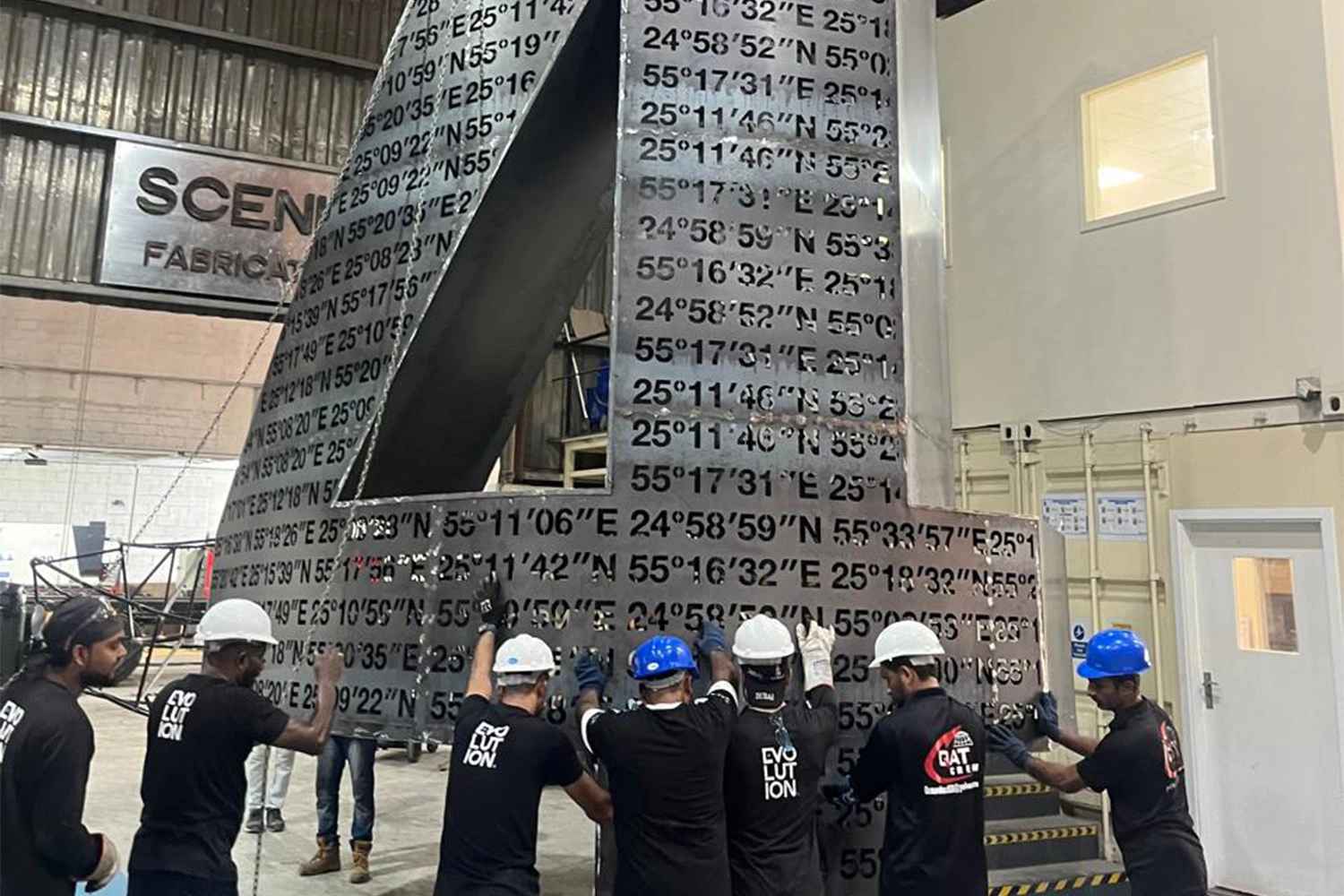 Pre-machined scenic panels aligning accurately during efficient on-site installation
