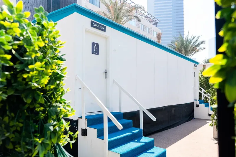 Temporary welfare and site office cabin