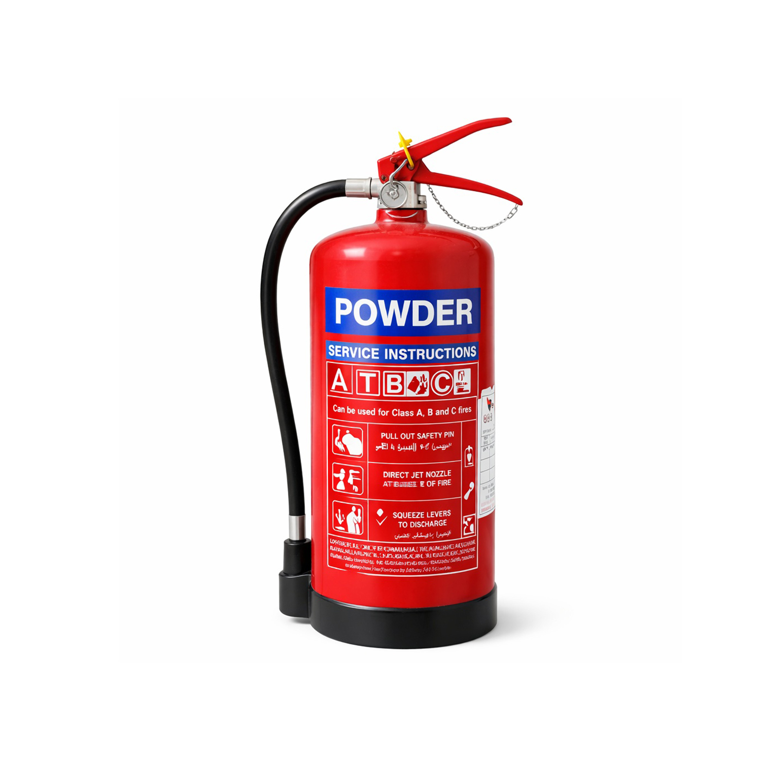 Fire Extinguisher - Powder - 2KG (SS-HFXPWD-T04)