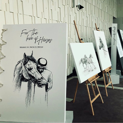 The Love of Horses private launch exhibition
