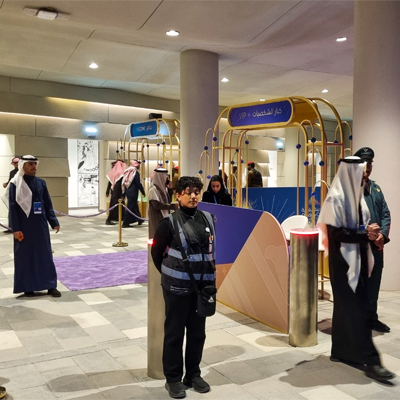 Guest arrival and access control at a large-scale sporting event
