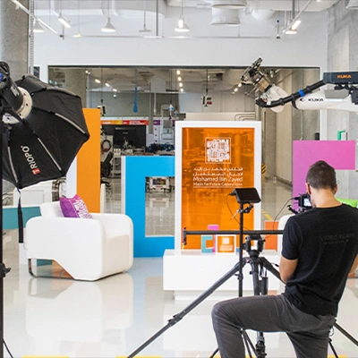 Professional content production and photography for a branded retail experience