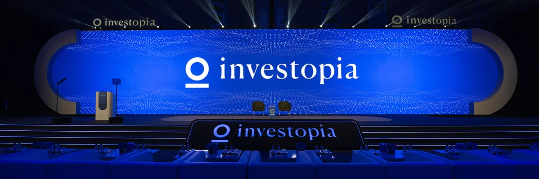 A two-day investment environment connecting a 25-metre main-stage experience with breakout content, media studios and 59 dedicated B2B meeting spaces.