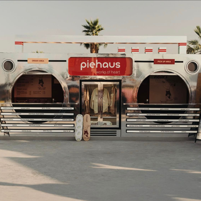 Piehaus experiential food and beverage pop-up activation