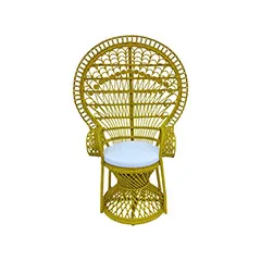 Peacock Chair - Yellow ﻿F-AC204-YL