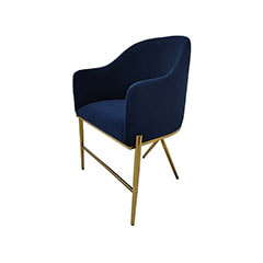 Lucia Armchair - Midnight Blue  ​F-AR110-MB