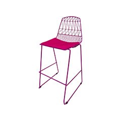Arrow Barstool - Hot Pink F-BS129-HP
