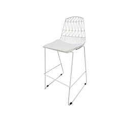 Arrow Barstool - White F-BS129-WH