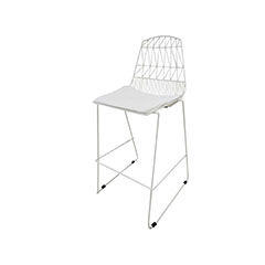 Arrow Barstool - White F-BS129-WH