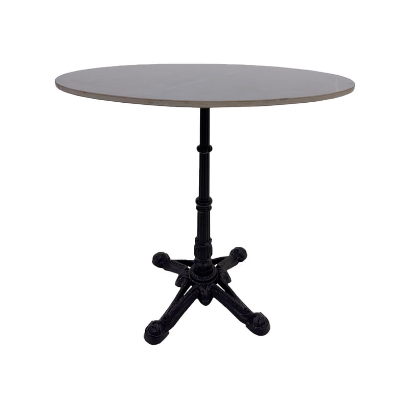 Bistro Cafe Table - Mid-Grey F-CF105-GY