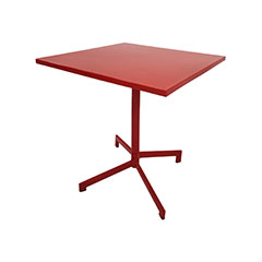 Austin Cafe Table - Red ﻿F-CF147-RE