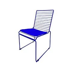 Isla Chair - Royal Blue F-CH126-RB