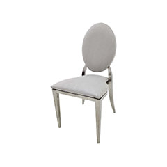 Silver Dior barstool - Silver F-BS132-SI
