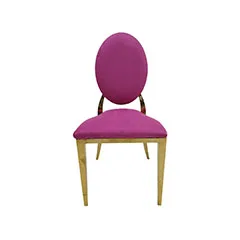 Gold Dior chair - Hot Pink F-CH133-HP