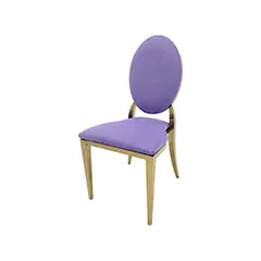 Gold Dior Chair - Lilac F-CH133-LL
