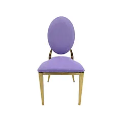 Gold Dior chair - Lilac F-CH133-LL